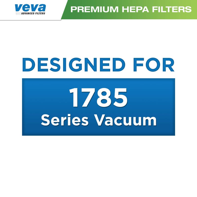 VEVA Premium Vacuum HEPA Filter Set Compatible with Bissell Model 1866 Crosswave and 1785 Series Vacuums - 6 pack of HEPA Filters Part #1608683 - Image 4